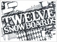 12｜TWELVE SNOW BOARD ロゴ